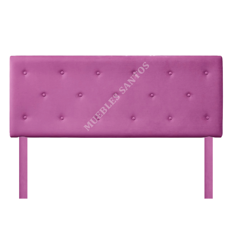 Respaldo Rosa Wompi - MUEBLES SANTOS - Respaldo Kari Rosa